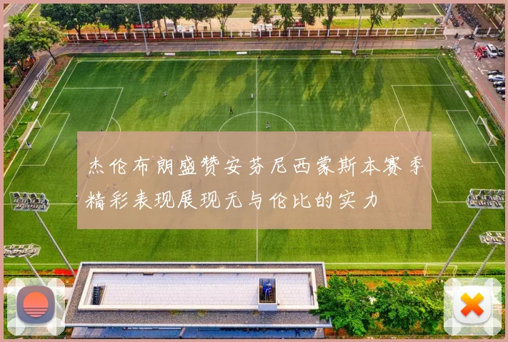 杰伦布朗盛赞安芬尼西蒙斯本赛季精彩表现展现无与伦比的实力
