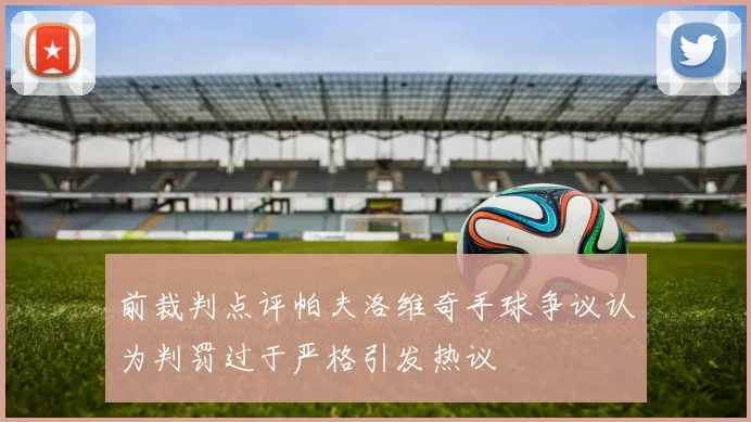 前裁判点评帕夫洛维奇手球争议认为判罚过于严格引发热议